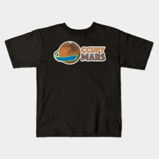 Occupy Mars Kids T-Shirt